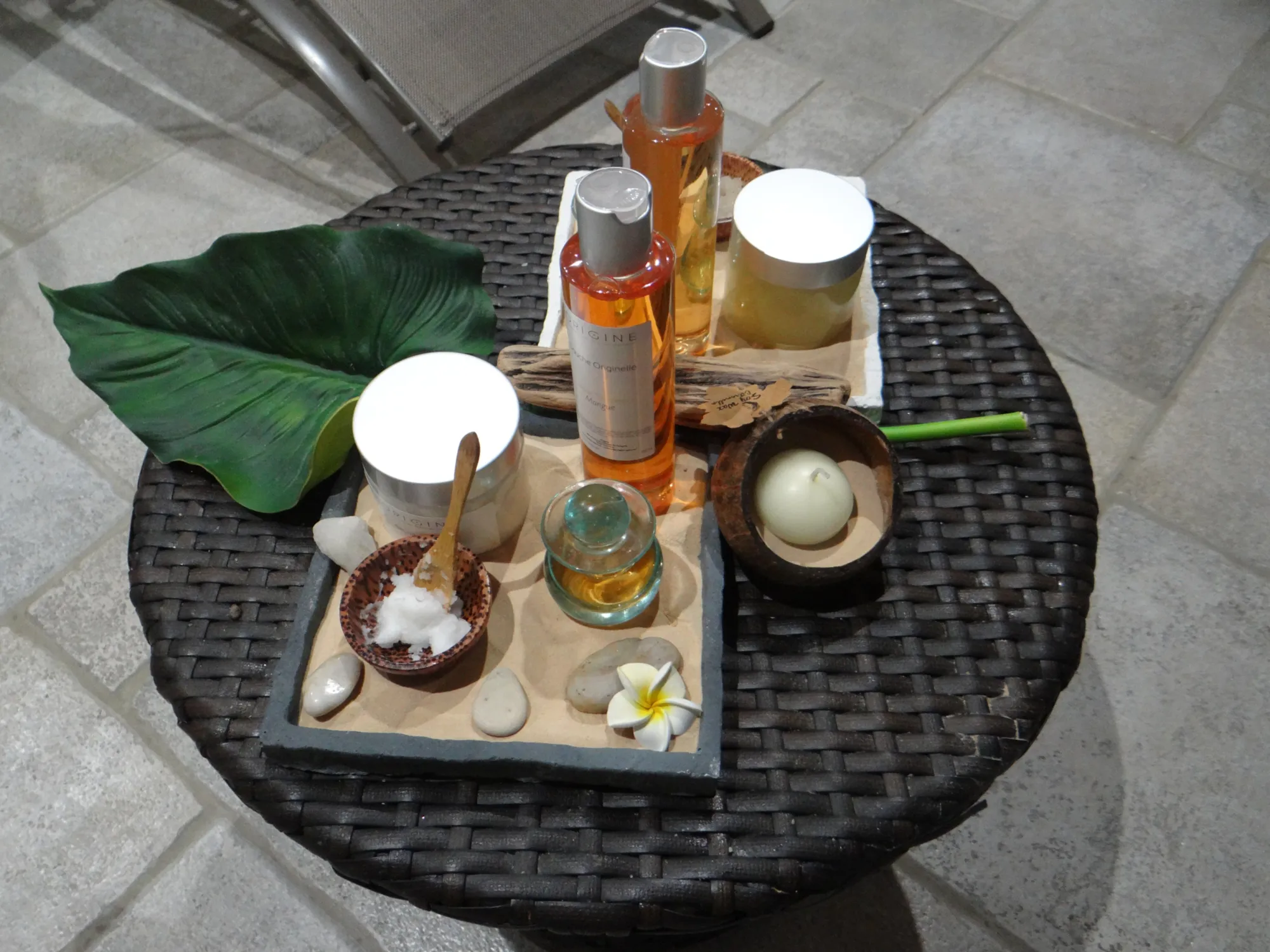 Intérieur du coin SPA