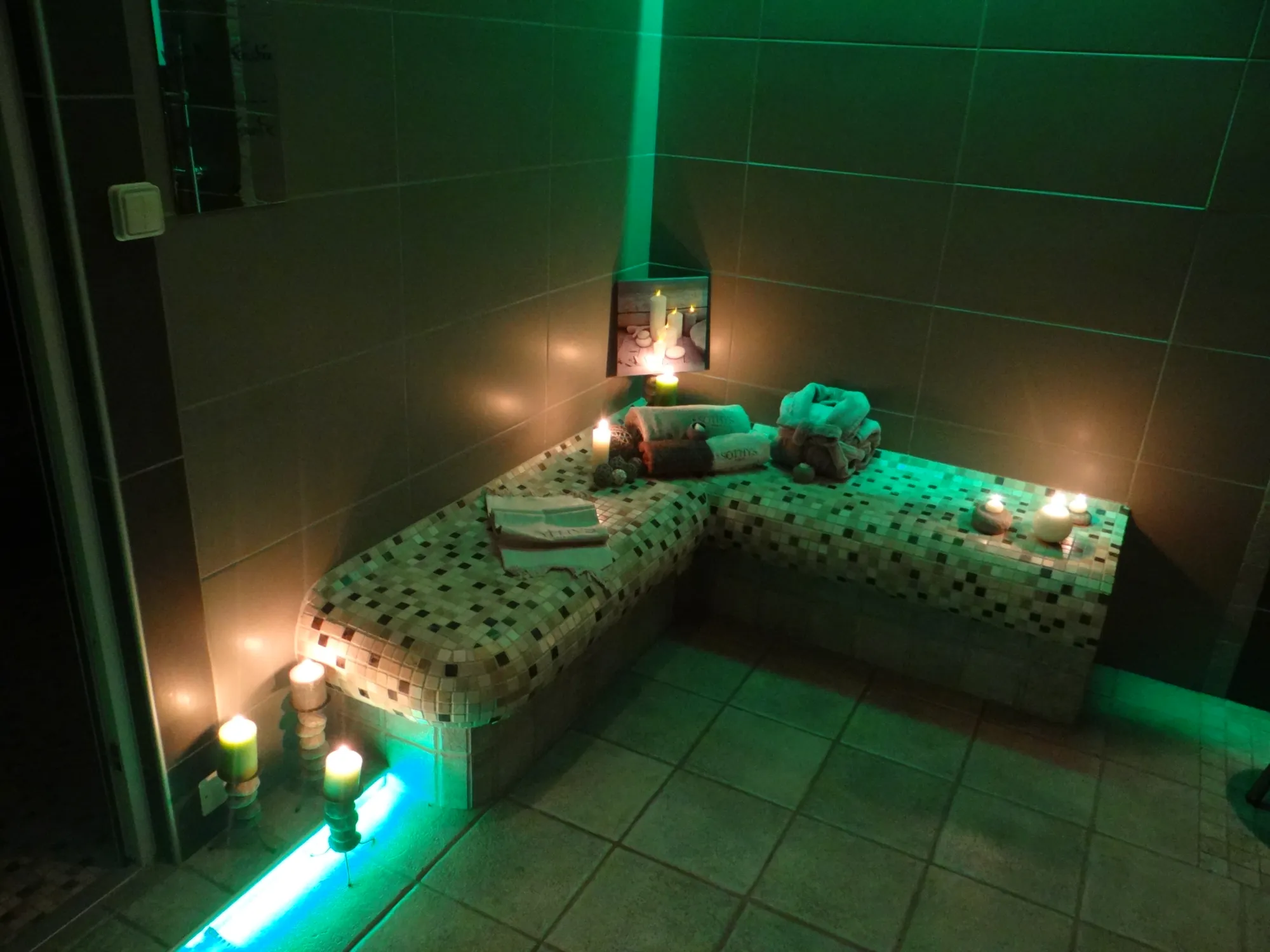 Intérieur du coin SPA